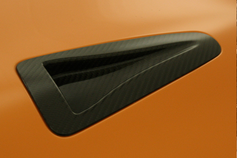 Carbon Fiber NACA Bonnet Duct Set