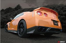 ZELE R35 GT-R カーボンリアアンダースポイラー